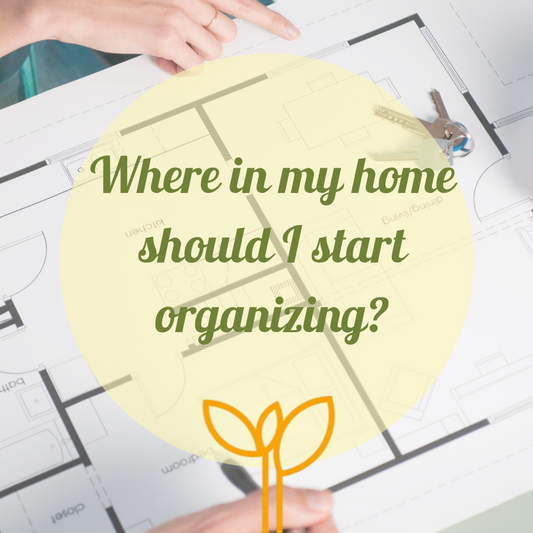 Where in my home should i start organizing?